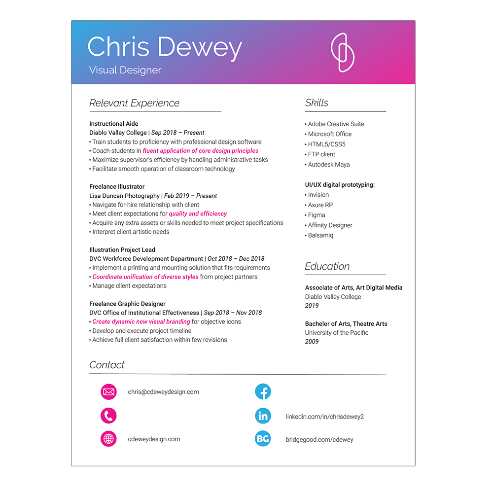 Resume Design